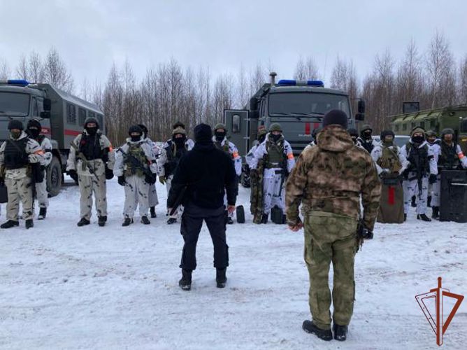 Росгвардия приняла участие в межведомственных контртеррористических учениях на Вологодчине  