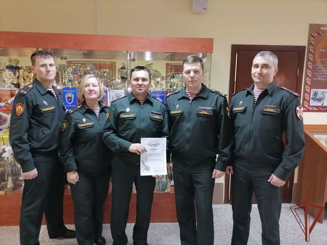 Представители военного вуза Росгвардии запатентовали тренажёр для служебных собак