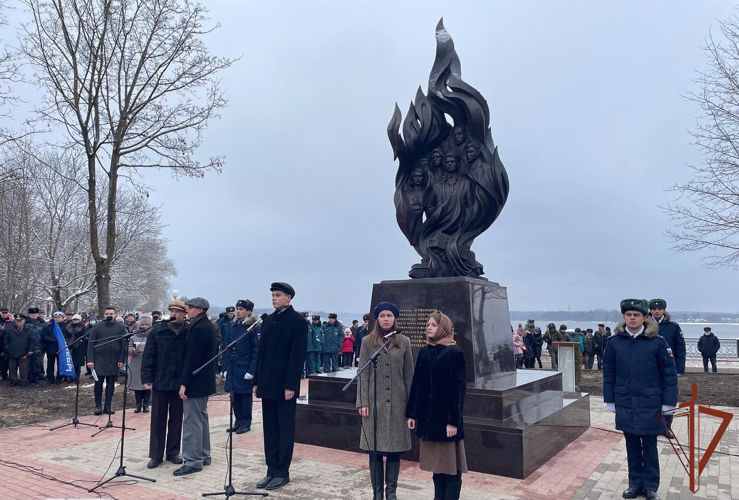 Памятник подпольщикам времён войны открыт в Калужской области