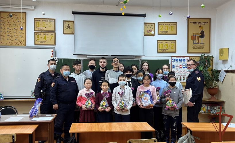 Акция «Добрые дела с Росгвардией» продолжается в Туве