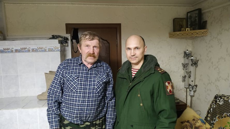 В Вологодской области росгвардейцы навестили семьи погибших военнослужащих