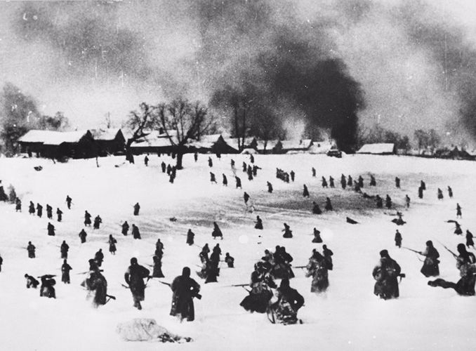 Войска правопорядка 80 лет назад вели бои за город Дебальцево