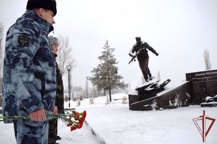 В Управлении Росгвардии по Нижегородской области прошли мероприятия, посвященные Дню героев Отечества