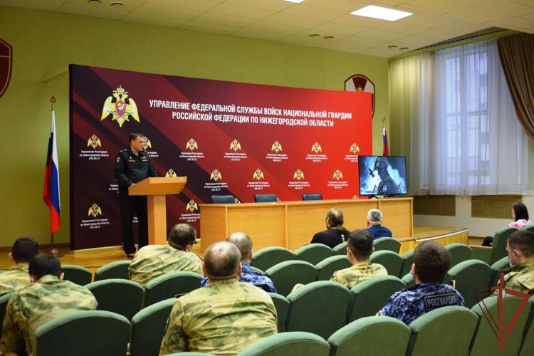 В Управлении Росгвардии по Нижегородской области прошли мероприятия, посвященные Дню героев Отечества