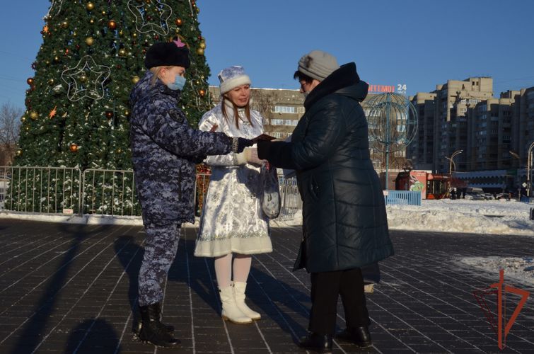 Акция Росгвардии «Безопасный Новый год» проходит в Тамбовской области