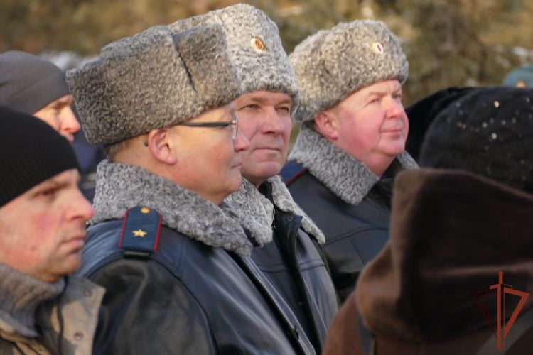 Начальник Управления Росгвардии по Омской области принял участие в открытии стелы «Город трудовой доблести»  