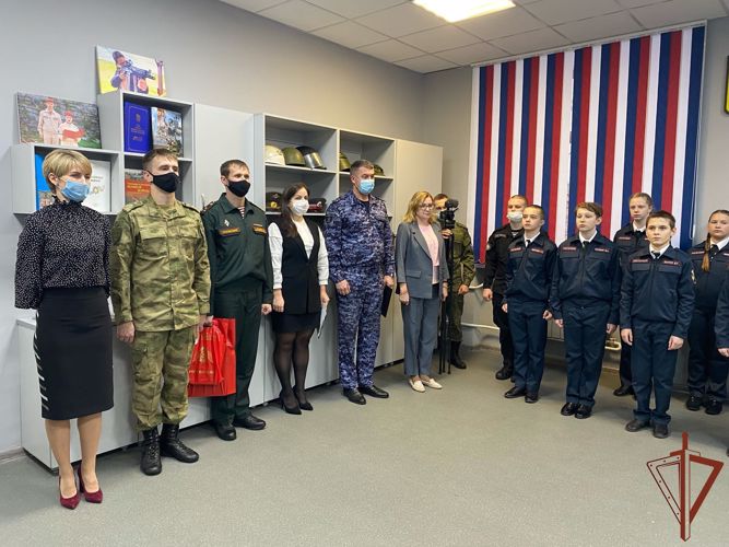 Военно-патриотический клуб Росгвардии «Гвардейская смена» открылся в Архангельске