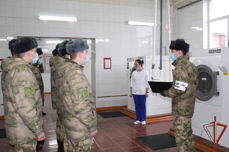 Курсанты Пермского военного института Росгвардии прошли стажировку в Чеченской Республике