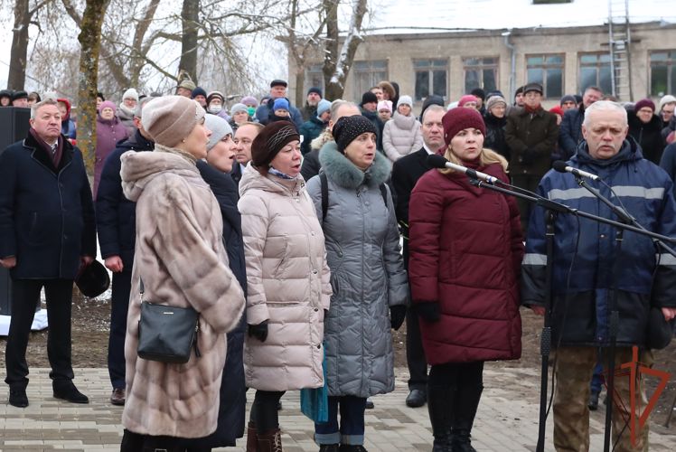 Памятник подпольщикам времён войны открыт в Калужской области