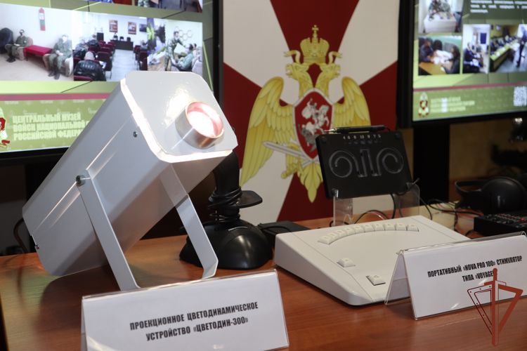 В Росгвардии открылась выставка психологического оборудования (фото)