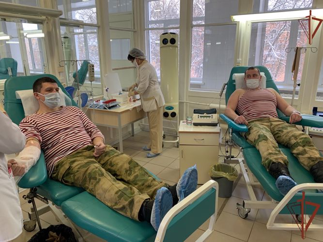 Росгвардейцы поддержали донорскую акцию «От сердца к сердцу» в Твери 
