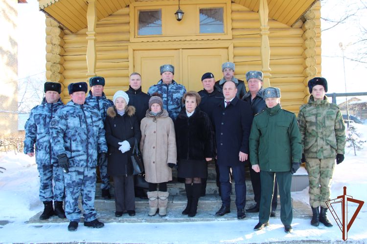 В подмосковном ОМОН «Пересвет» Росгвардии прошла церемония открытия Комнаты истории отряда