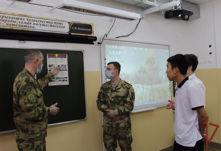 Курсанты Пермского военного института Росгвардии прошли стажировку в Чеченской Республике