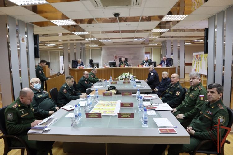 В Уральском округе Росгвардии состоялось итоговое заседание военного совета