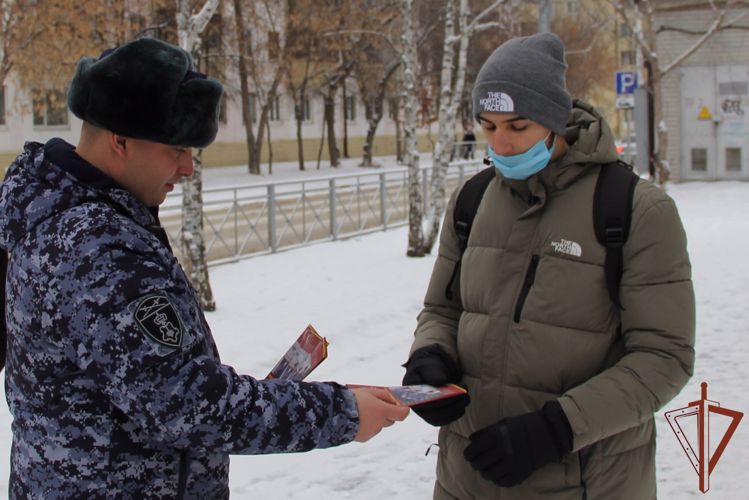 Ежегодная ведомственная акция Росгвардии «Безопасный Новый год» проходит в  Тюмени