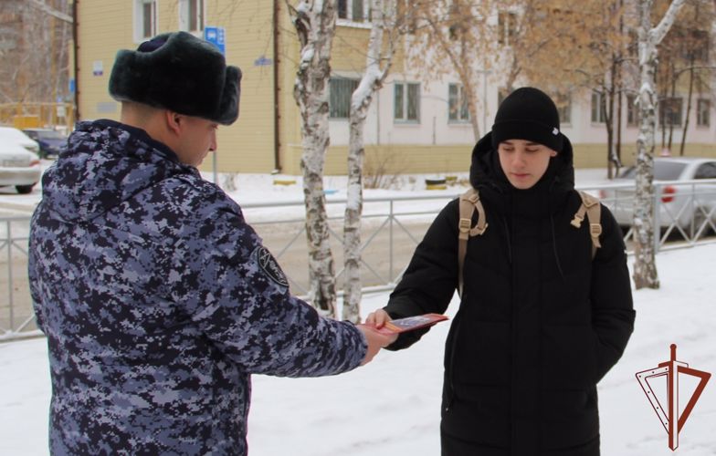 Ежегодная ведомственная акция Росгвардии «Безопасный Новый год» проходит в  Тюмени