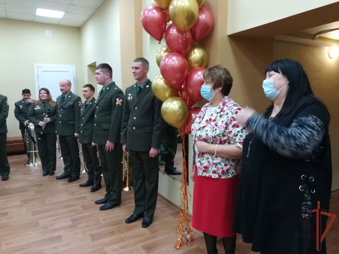 Росгвардия приняла участие в открытии культурного учреждения, отремонтированного в рамках национального проекта "Культура"