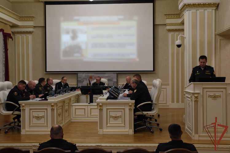 Итоговый военный совет Сибирского округа Росгвардии состоялся в Новосибирске