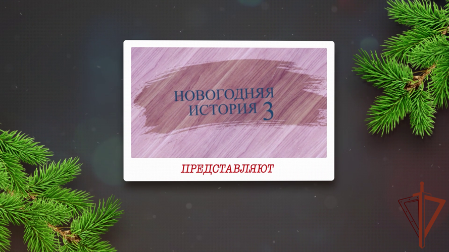Столичные росгвардейцы сняли волшебную новогоднюю историю