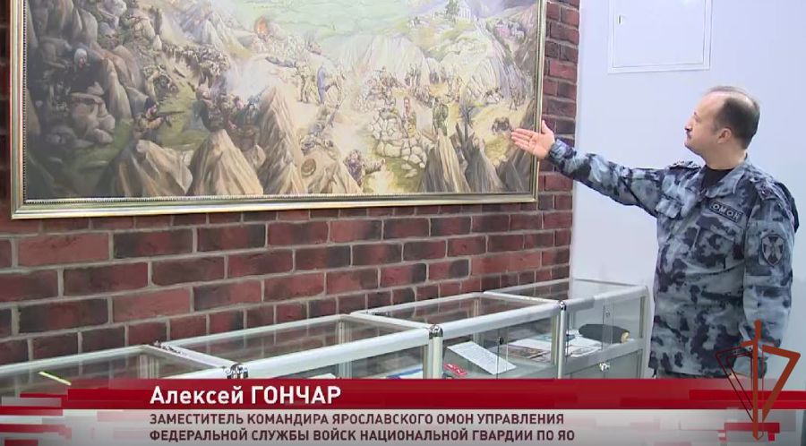 Журналисты телеканала «Первый Ярославский» побывали в гостях у сотрудников ОМОН Росгвардии
