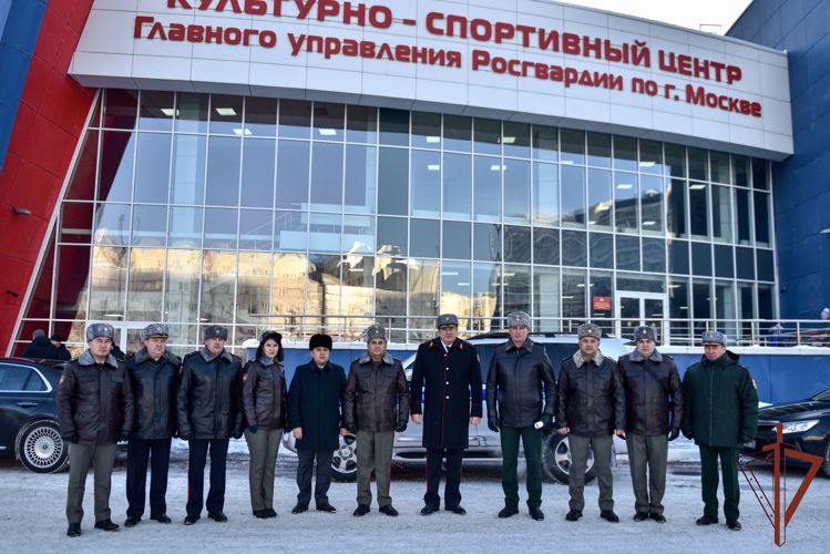 Делегация Национальной гвардии Республики Узбекистан посетила Главное управление Росгвардии по Москве