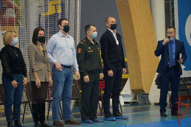 Руководство территориального управления Росгвардии приняло участие в открытии первенства по самбо