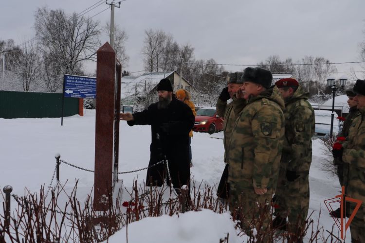 Росгвардейцы Центрального округа приняли участие в мероприятиях к 80-летию битвы под Москвой 