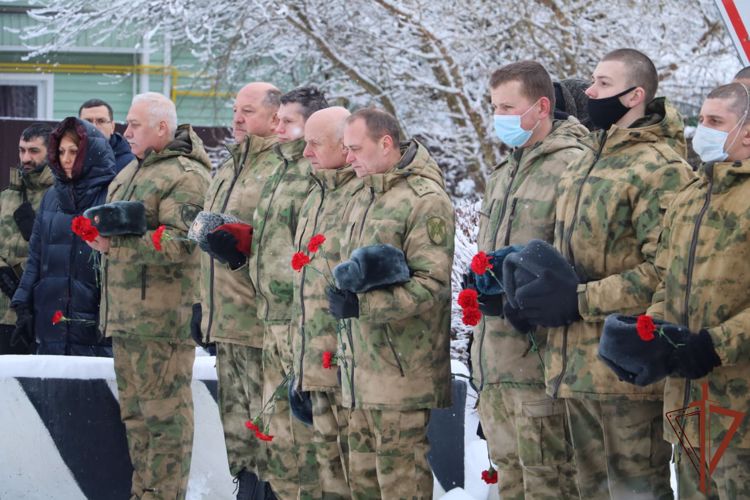 Росгвардейцы Центрального округа приняли участие в мероприятиях к 80-летию битвы под Москвой