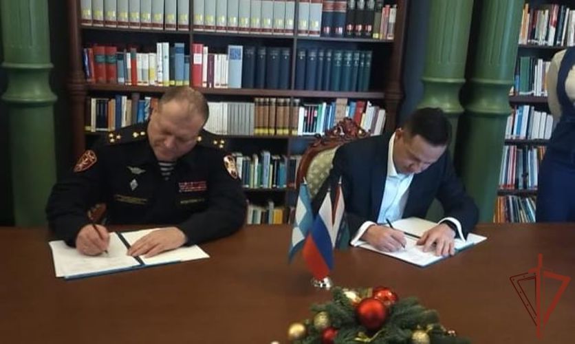 Начальником областного управления Росгвардии и ректором Тюменского государственного университета подписано соглашение о сотрудничестве 