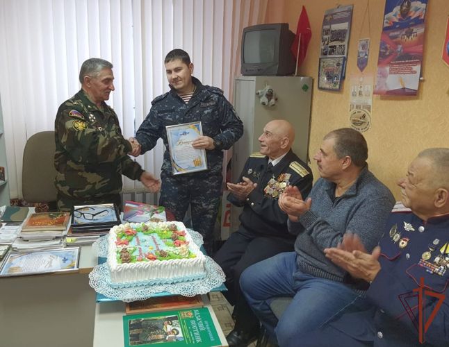 Росгвардейцам в Якутии вручена благодарность главы Нерюнгринского района «За укрепление ветеранского движения»
