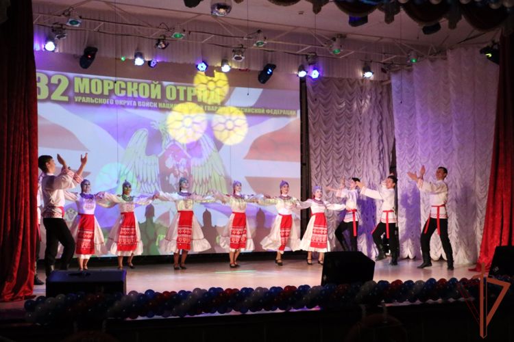 Состоялись торжественные мероприятия, посвященные 15-летию  морского отряда Уральского округа Росгвардии