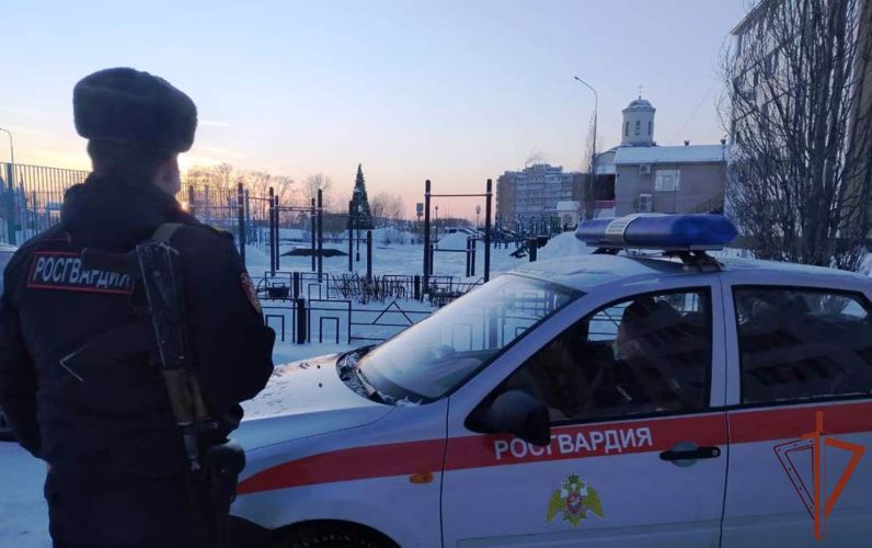 Росгвардия  обеспечила правопорядок и общественную безопасность граждан в новогодние выходные на территории Уральского округа