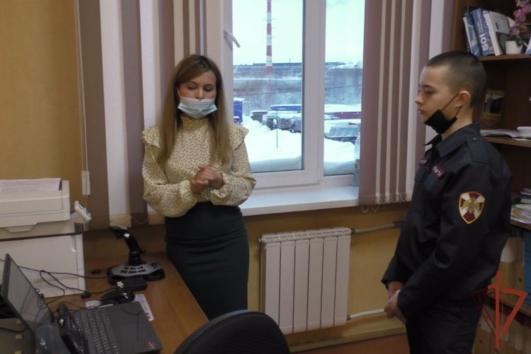 Росгвардия исполнила новогоднее желание архангельского школьника