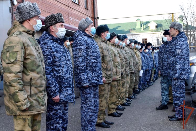 Зимний период подготовки стартовал в подразделениях Росгвардии на юге России