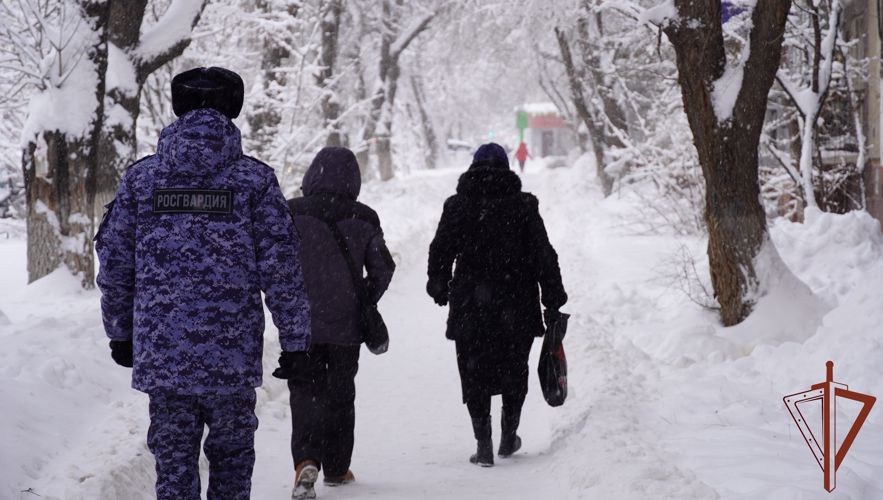 Росгвардейцы пришли на помощь получившей травму жительнице Саратова