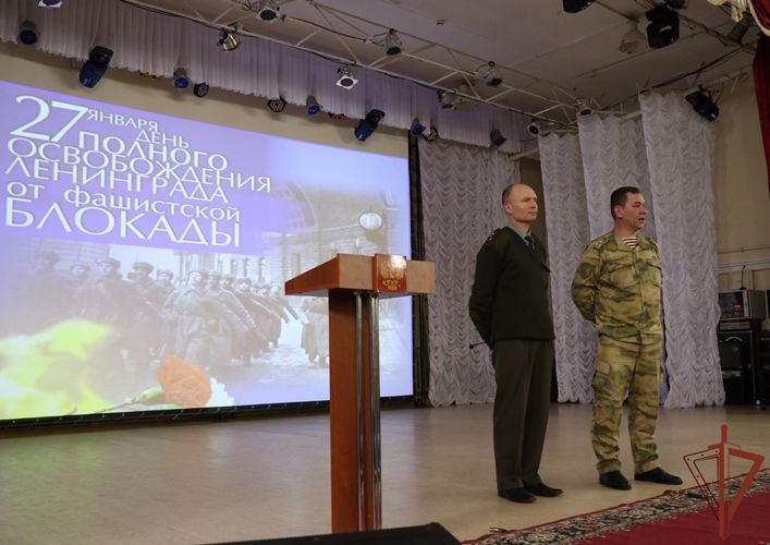 Военнослужащие снежинского полка Росгвардии ко Дню окончания Ленинградской блокады создали уникальный медийный проект 