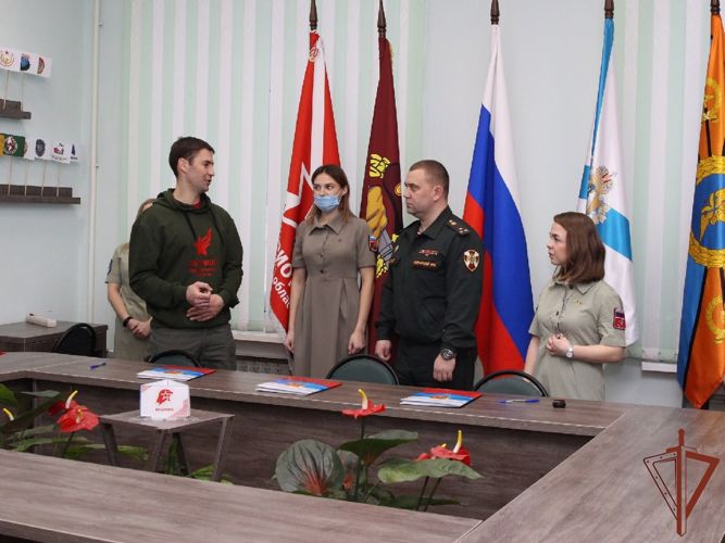 Отряд «Ратник» Росгвардии подписал соглашение с центром патриотического воспитания молодёжи Архангельской области