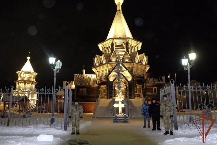 В Северо-Западном округе сотрудники Росгвардии обеспечили правопорядок в Рождество Христово