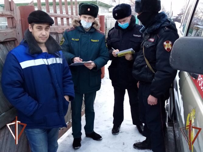 Росгвардейцы участвуют в профилактических мероприятиях на территории Алтайского края