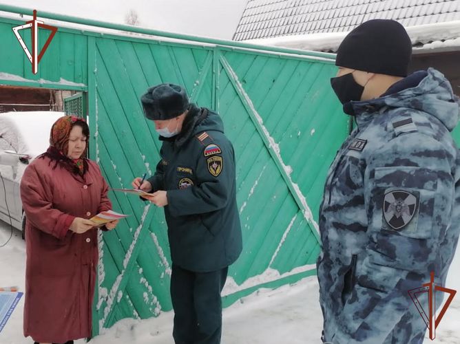 Росгвардейцы участвуют в профилактических мероприятиях на территории Алтайского края