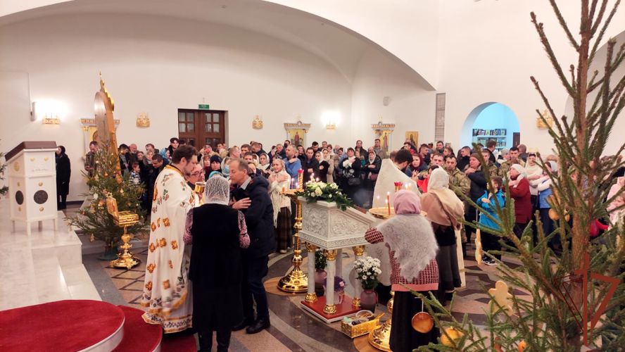 В главном храме Росгвардии состоялось Рождественское богослужение  