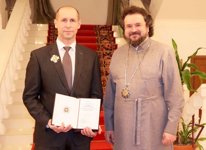 Начальник Управления Росгвардии по Республике Саха (Якутия) удостоен ордена Русской православной церкви