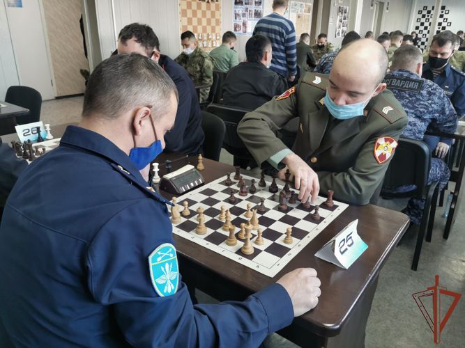  Чемпионат Сибирского округа Росгвардии по шахматам состоялся в Иркутской области