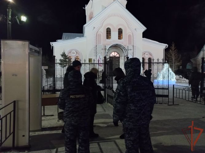 На Урале Росгвардия обеспечила правопорядок и общественную безопасность рождественских мероприятий 