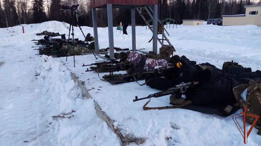 У снайперов ОМОН Росгвардии «Малахит» завершился плановый сбор (видео)