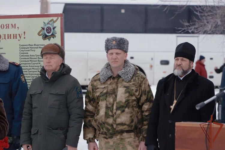 Росгвардейцы почтили память легендарного отряда лыжников НКВД 