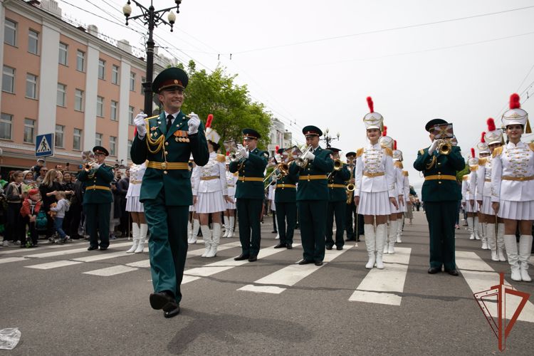 В Восточном округе Росгвардии отмечают день образования военно-оркестровой службы 