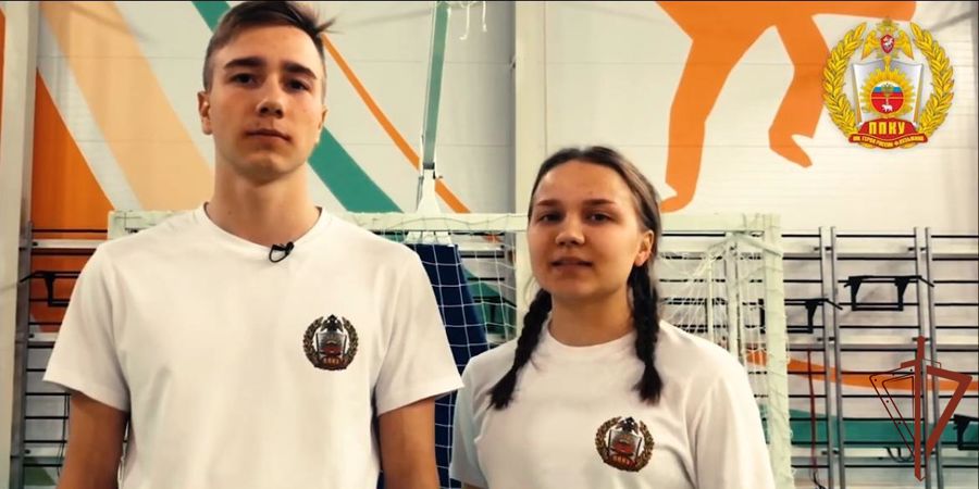  Акцию Росгвардии «За наших держим кулаки» поддержали кадеты в Приволжье