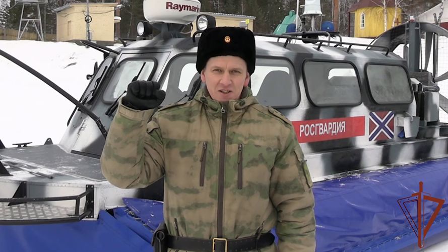 Моряки Уральского округа Росгвардии записали видео в поддержку национальной олимпийской сборной (видео)