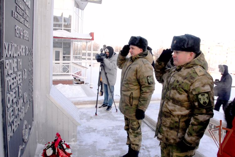 В Уральском округе Росгвардии состоялись мероприятия по случаю памятной даты